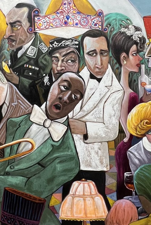 Rick's Bar Casablanca by Ta Byrne