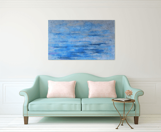 Blue Morning by the Sea