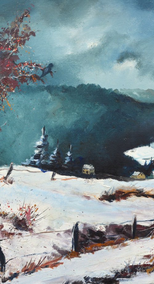 Winter in my countryside 68 by Pol Henry Ledent