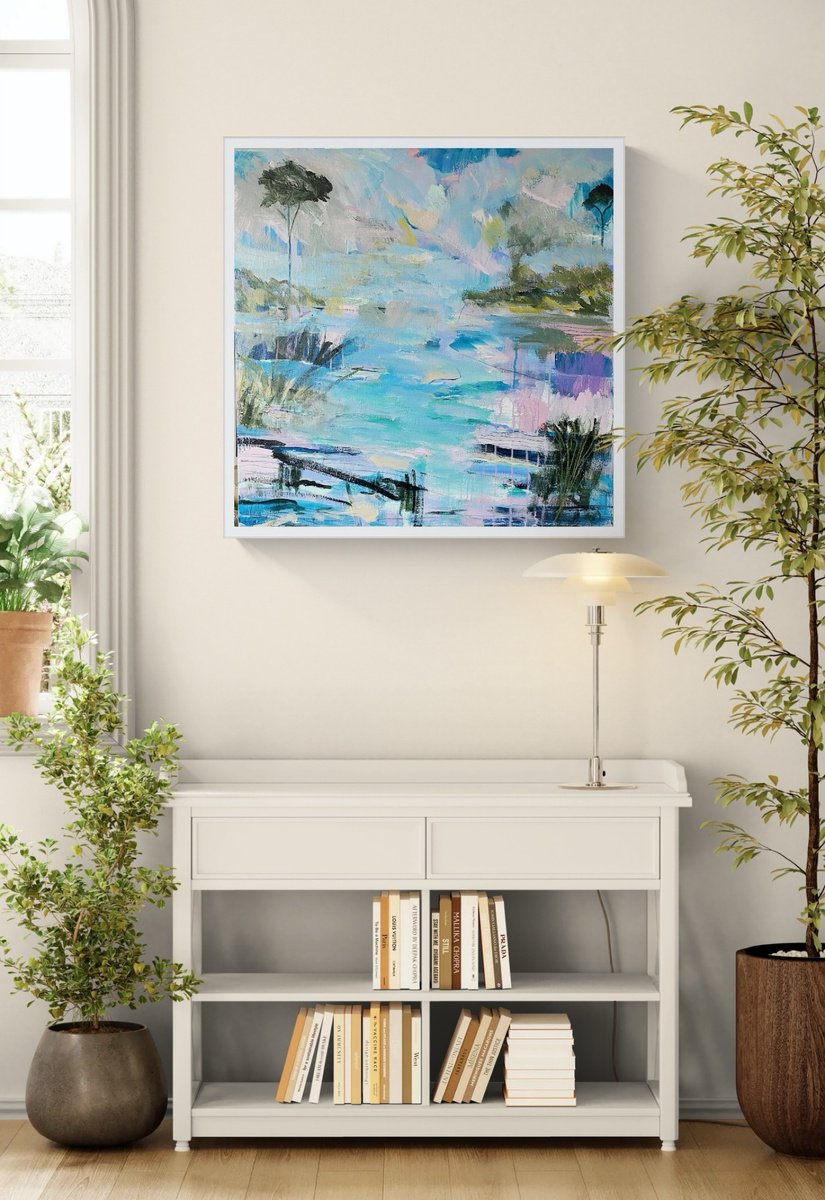 Memory Flow By Nikki Wheeler, 30 X 30, Artwork For Sale On Artfinder