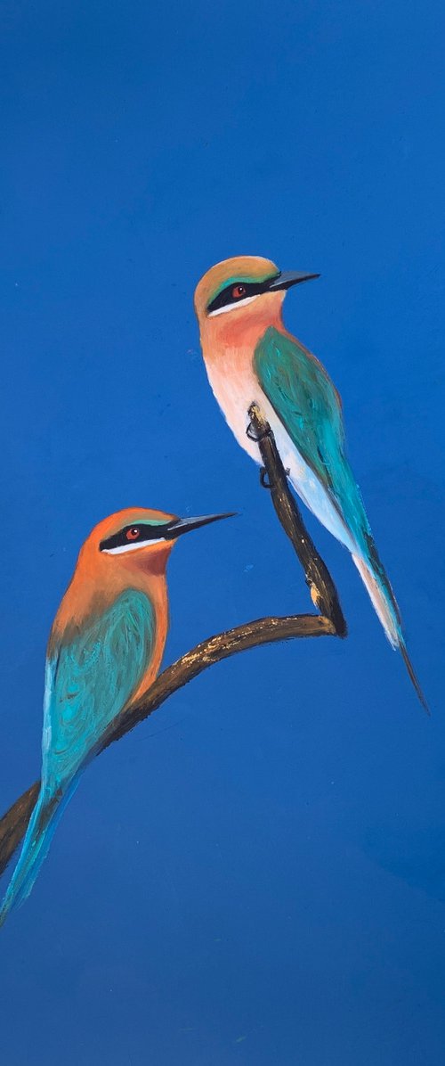 Looking For Bees ~ Bee Eaters by Laure Bury