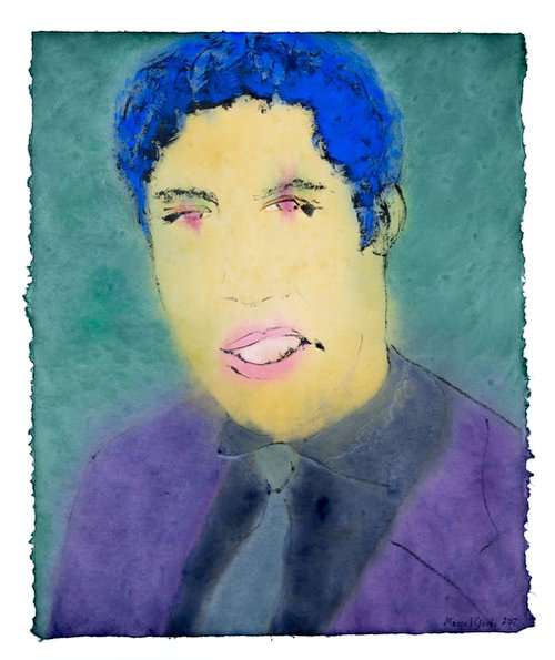 An Elvisoid Man by Marcel Garbi