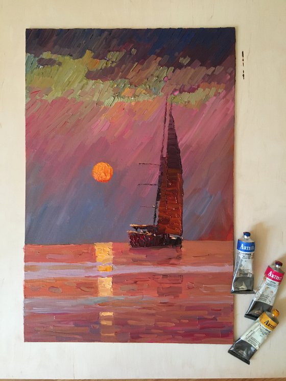 Seascape in Greece