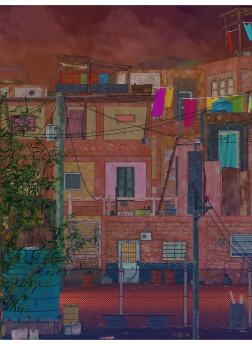 Favela - Living on the Edge B by ikuro