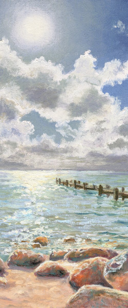 'Rocky beach' by Lucia Verdejo