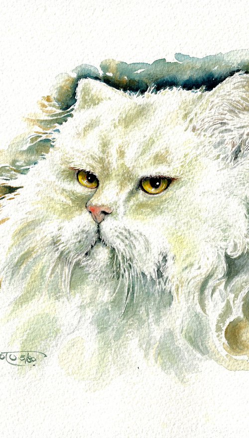 White Persian by Ben De Soto