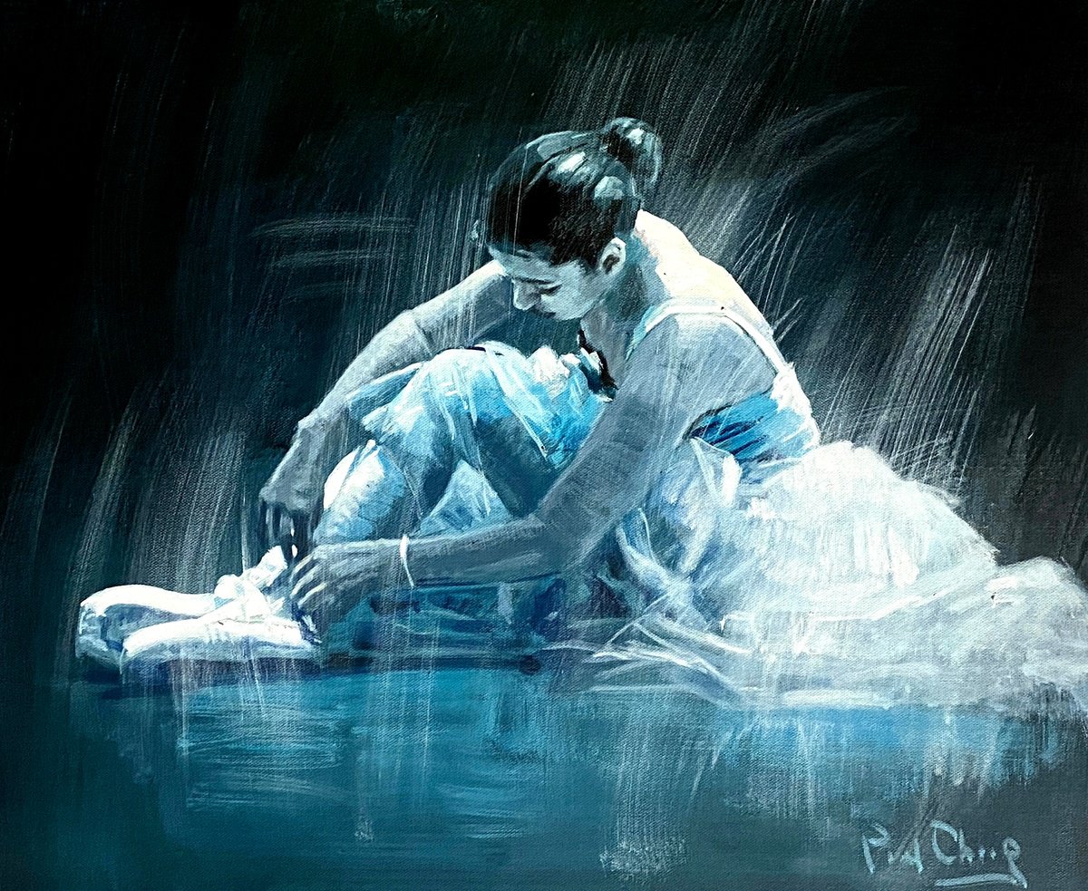  Dancer No.105 By Paul Cheng, 24 X 20, Artwork For Sale On Artfinder
