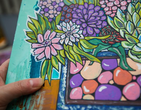 Floral card 15
