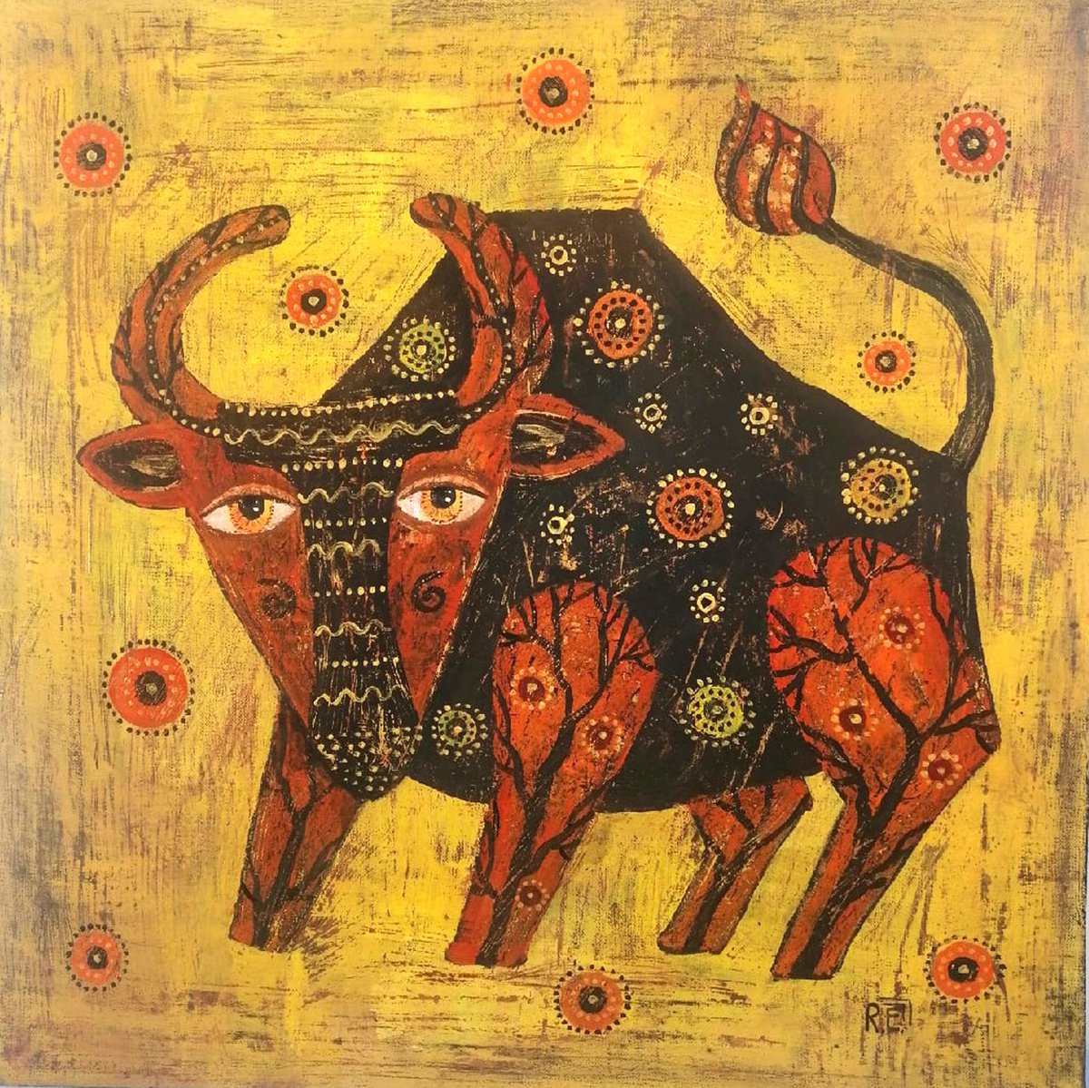 Bull by Elena Razina