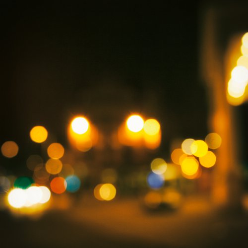 City Lights 16. Limited Edition Abstract Photograph Print  #1/15. Nighttime abstract photography series. by Graham Briggs