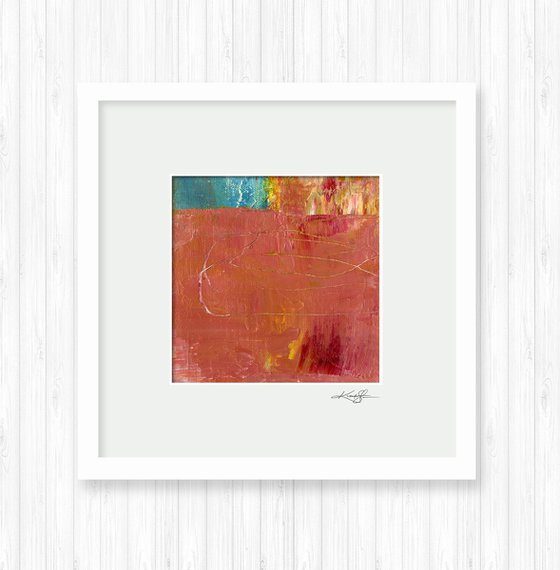 Oil Abstraction 25 - Abstract painting by Kathy Morton Stanion