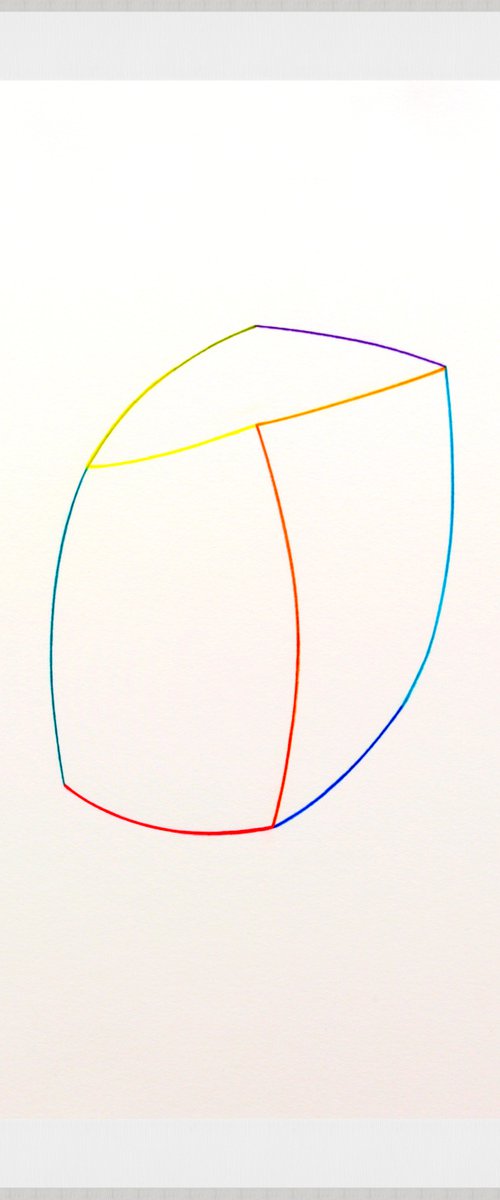 UNTITLED #2 - Modern / Minimal Line Drawing by Rich Moyers