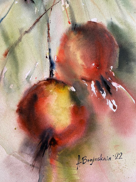 Pique - cracked pomegranate