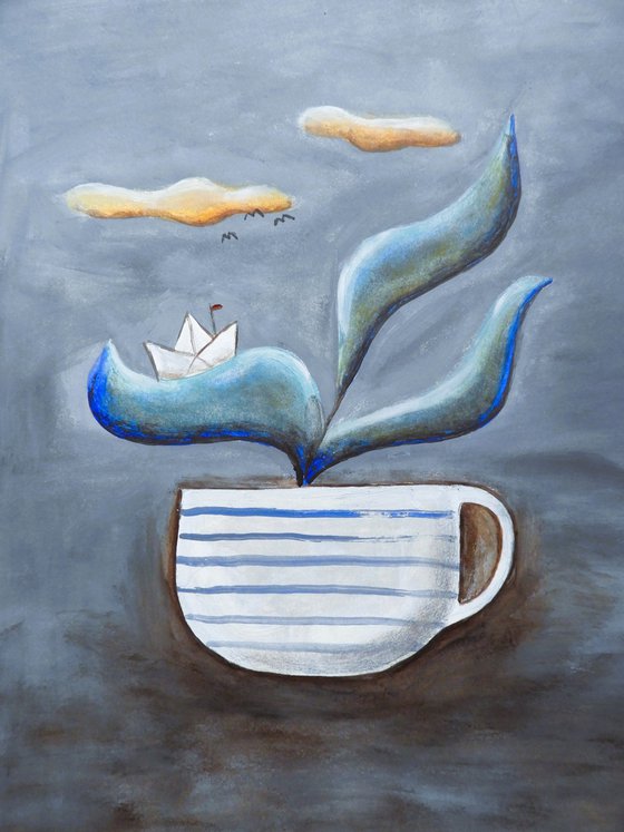 The plant and the sea
