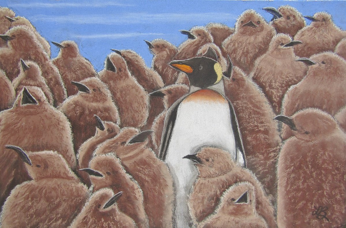 Penguins by Linda Burnett