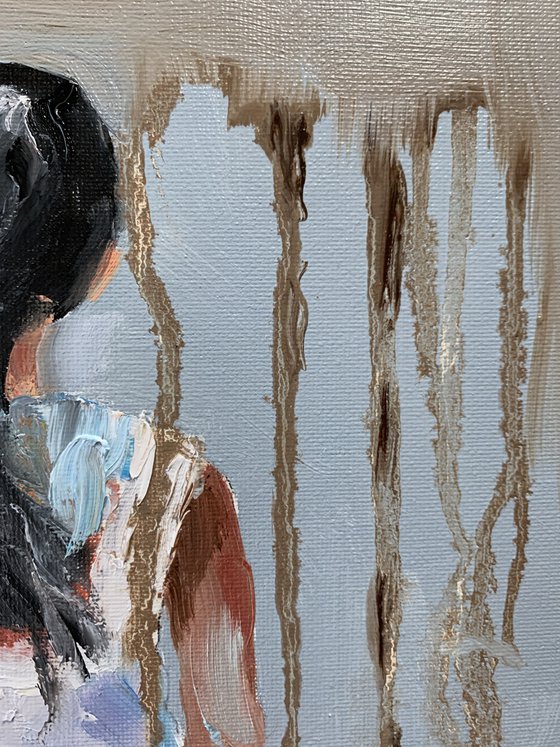 Woman figure.