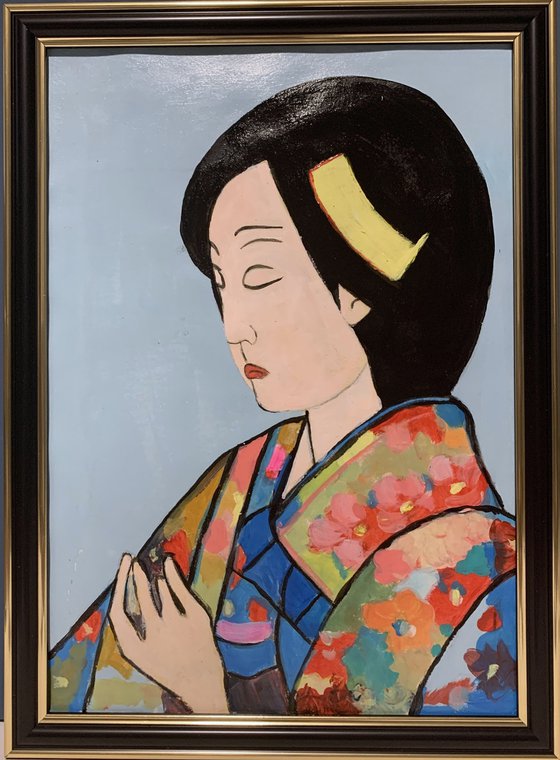 Japanese beauty. Geisha. #1