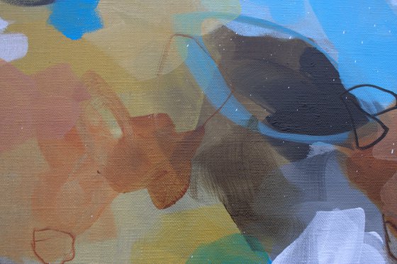 XXL Moving Forward Triptych