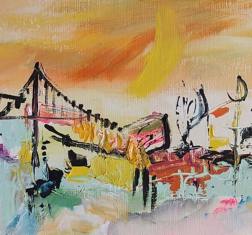 Le grand pont suspendu by ÂME SAUVAGE