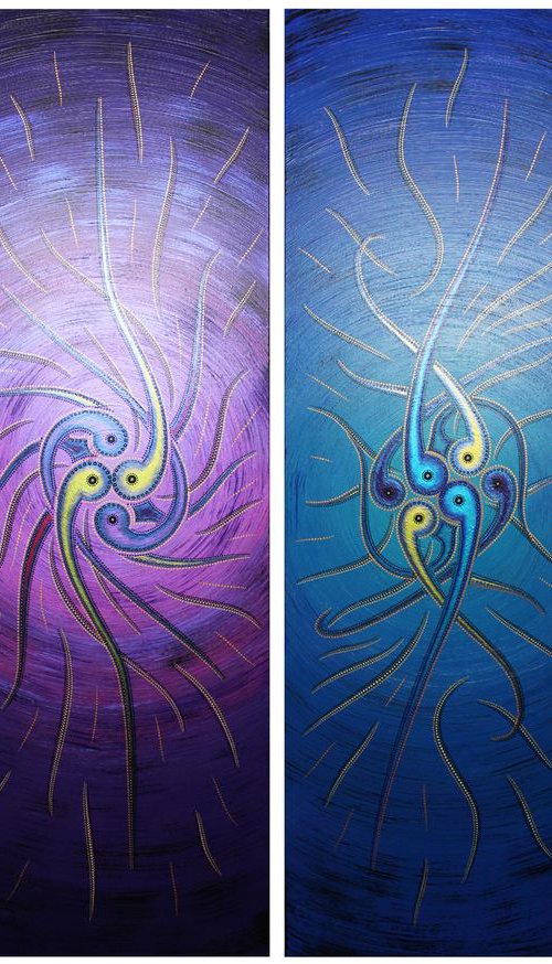 Sense of colorful movements by Jonathan Pradillon