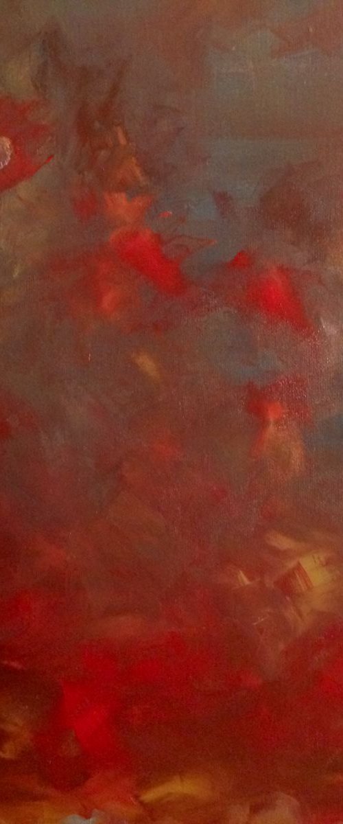 Beauty in red by Ramya Sarveshwar