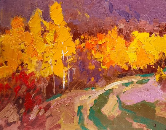 October in the Carpathians