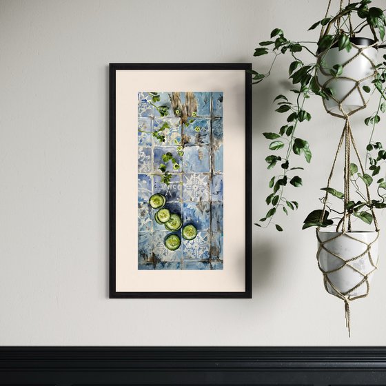 Portuguese Harvest – Cucumbers and Chili