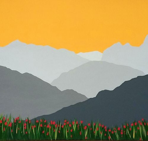 A view from Loughrigg Fell, The Lake District by Sam Martin