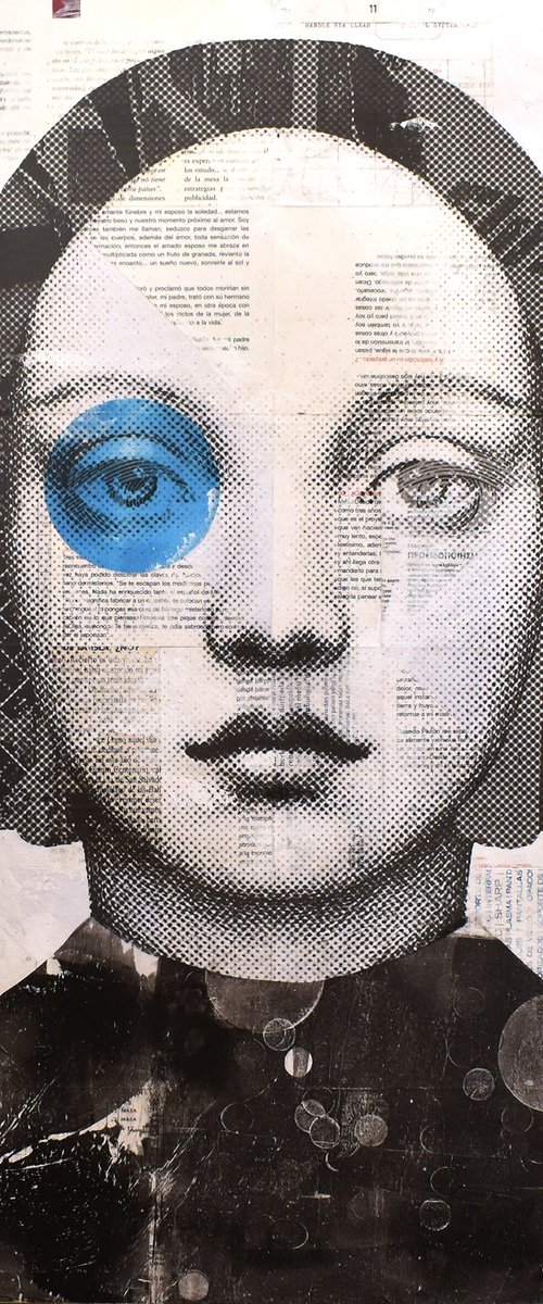 288 Blue cosmos by Manel Villalonga