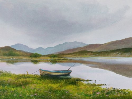 killarney lake august by cathal o malley