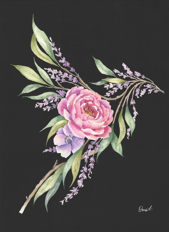 Peony Plumage — Taking Flight
