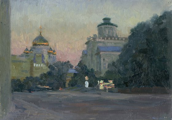 White Night. Mokhovaya Street