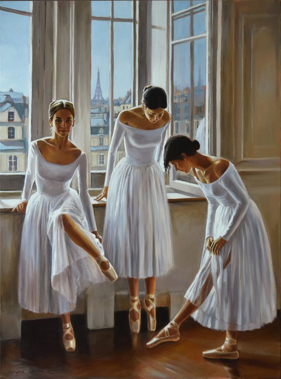 Au studio de danse
