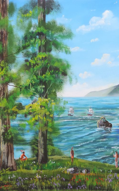 The New World by Gordon Bruce