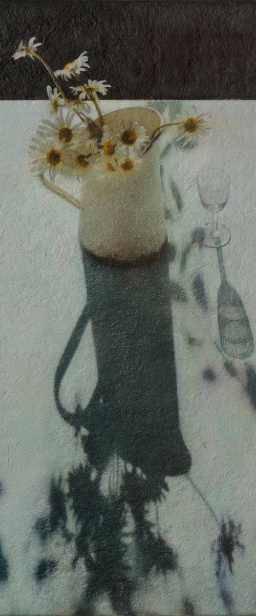 A Lonely Evening with Daisies by Andrejs Ko