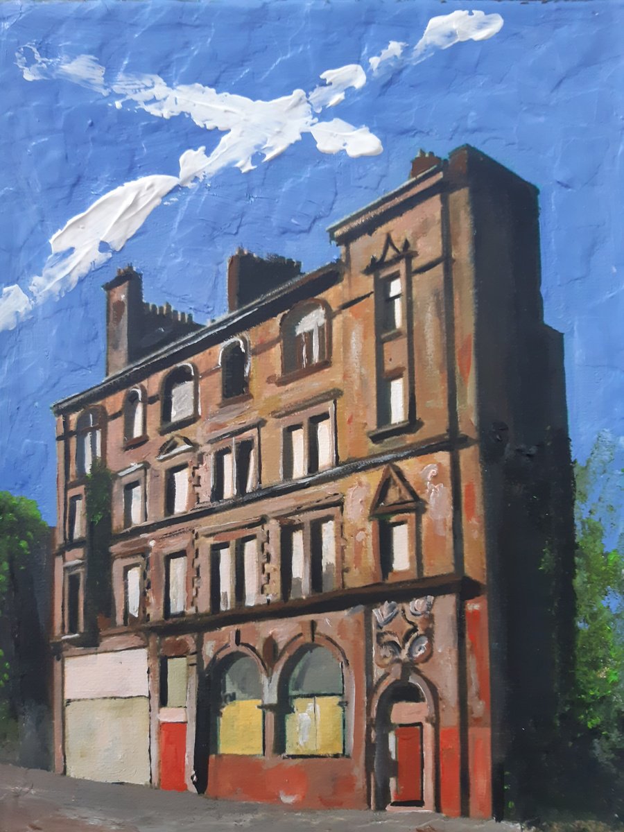 Glasgow, Surviving Tenement Building by Andrew  Reid Wildman