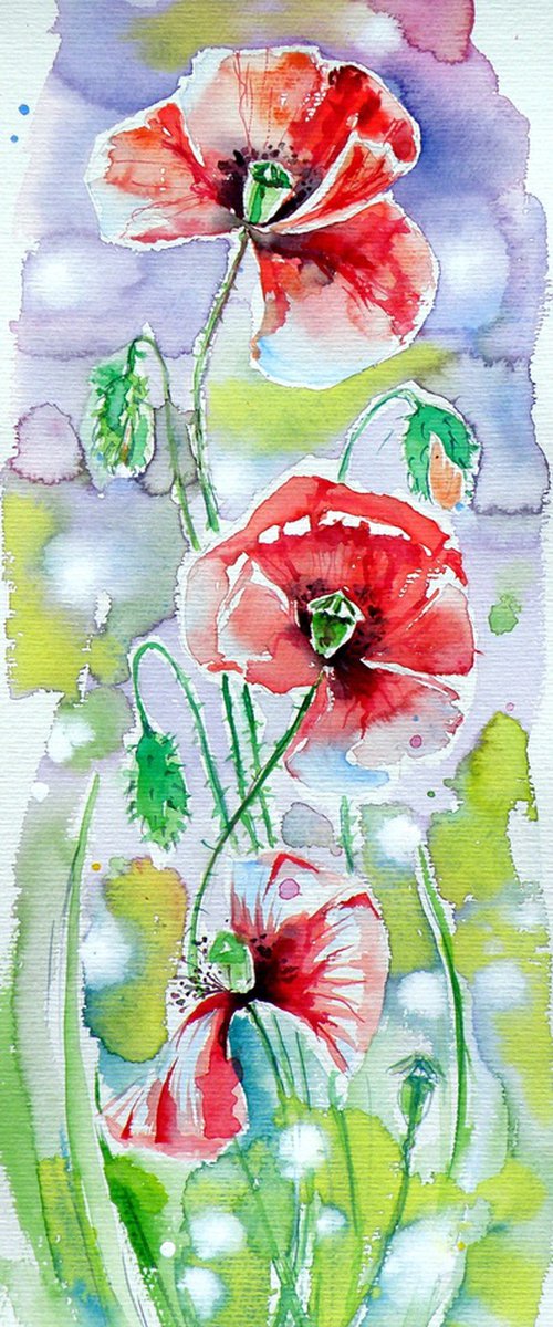 Poppies of summer VI by Kovács Anna Brigitta