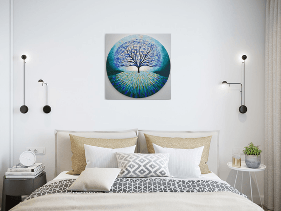 Shimmering Tree of Light