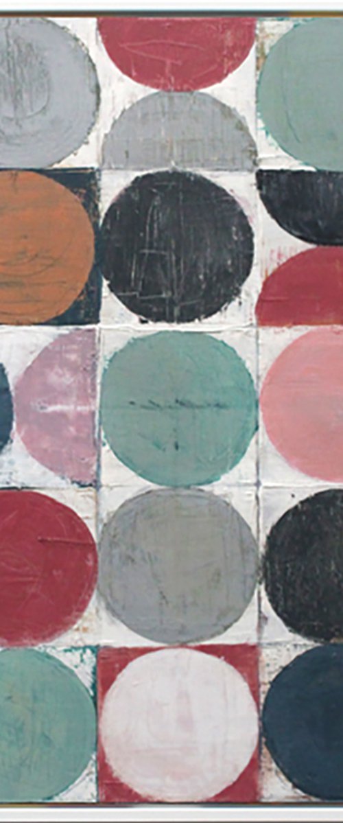 Vintage Spheres No 3 (Framed) by Andrew Watt