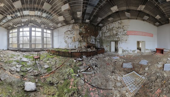 #75. Pripyat Hospital Act Hall 1 - XL size