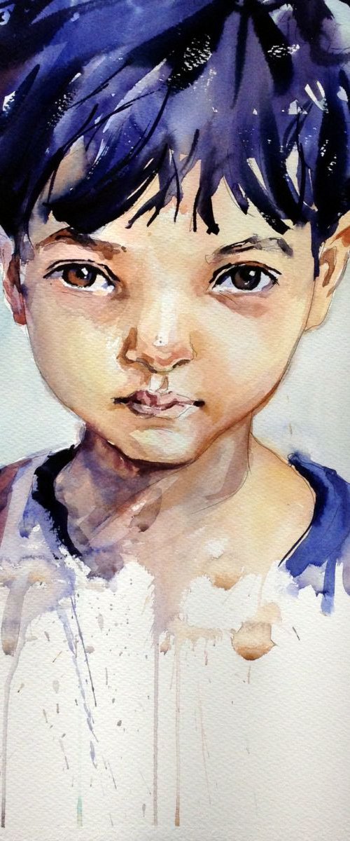 The Refugee by Anthony Barrow BA(Hons) Fine Art