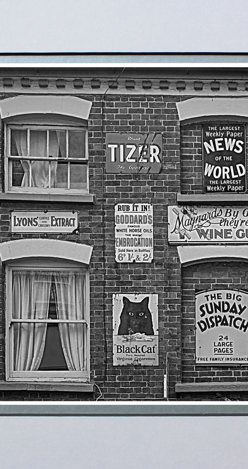 Old Advertising Wall by Robin Clarke