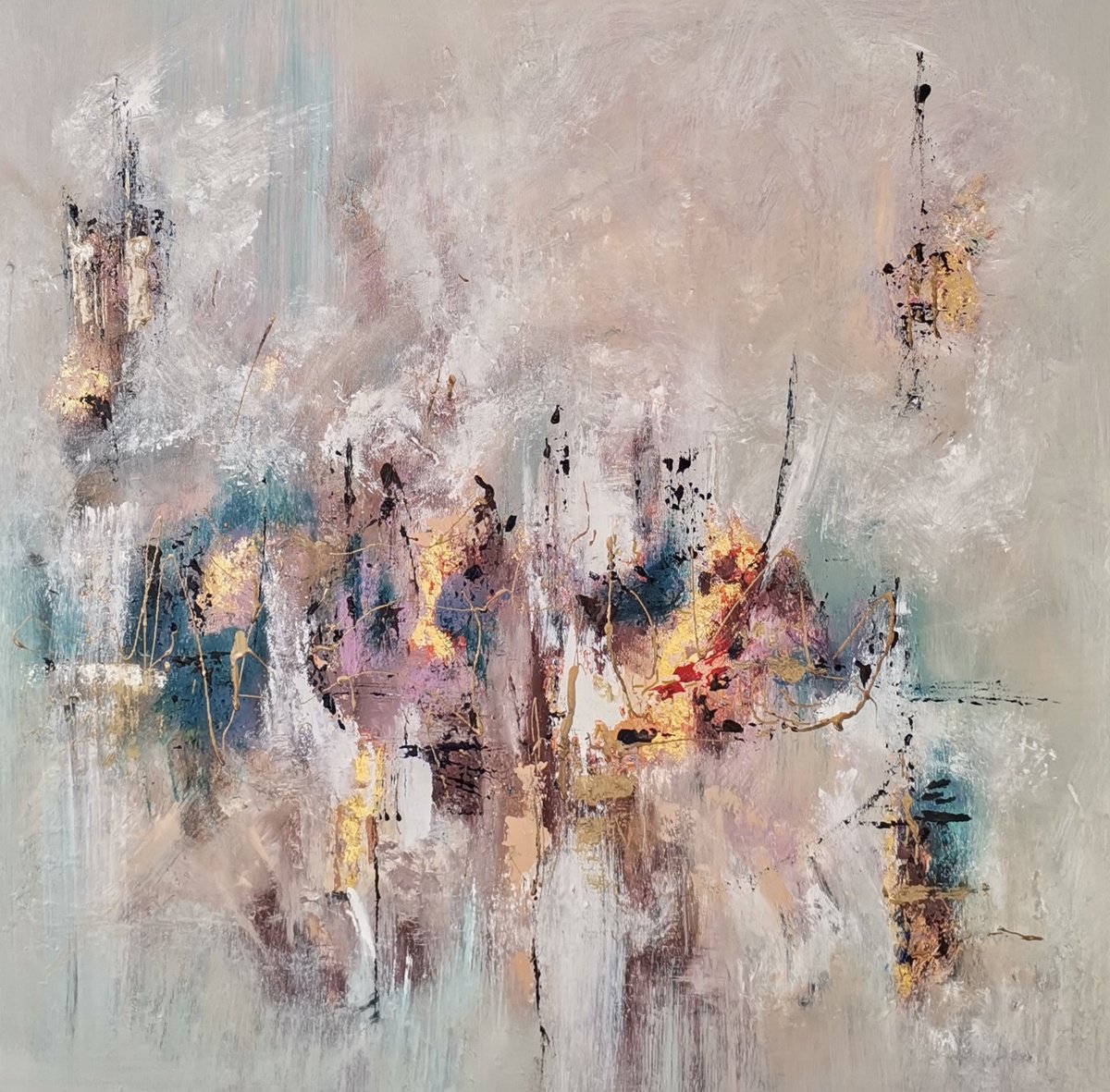 Two Artist-2 Oil painting by Snezana Djordjevic | Artfinder