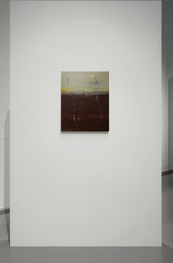 Until You See Me Minimalist Painting