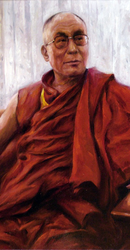 Dalai Lama by Henry Cao