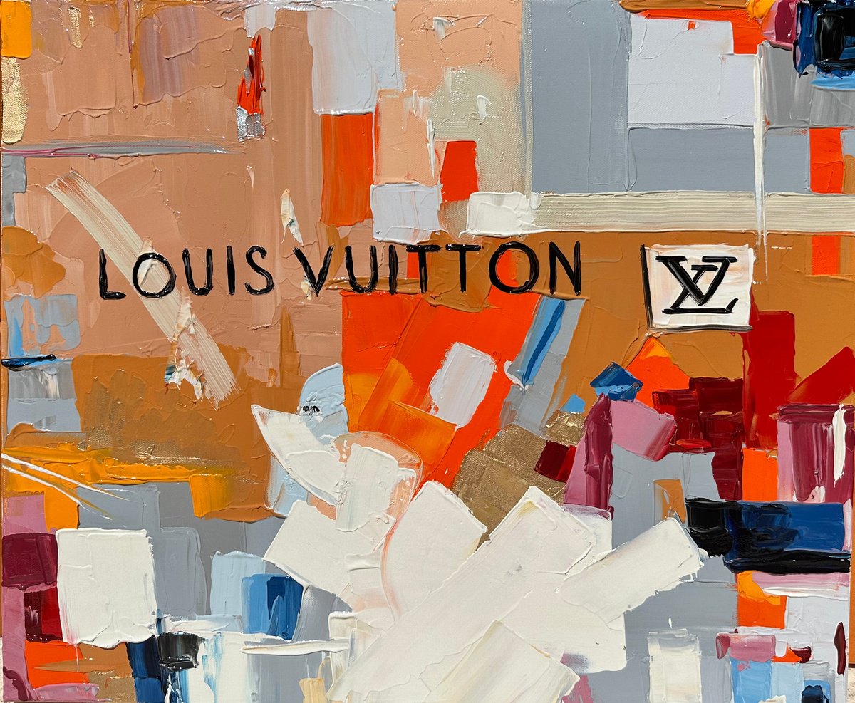 Louis Vuitton abstraction by Elena Adele Dmitrenko