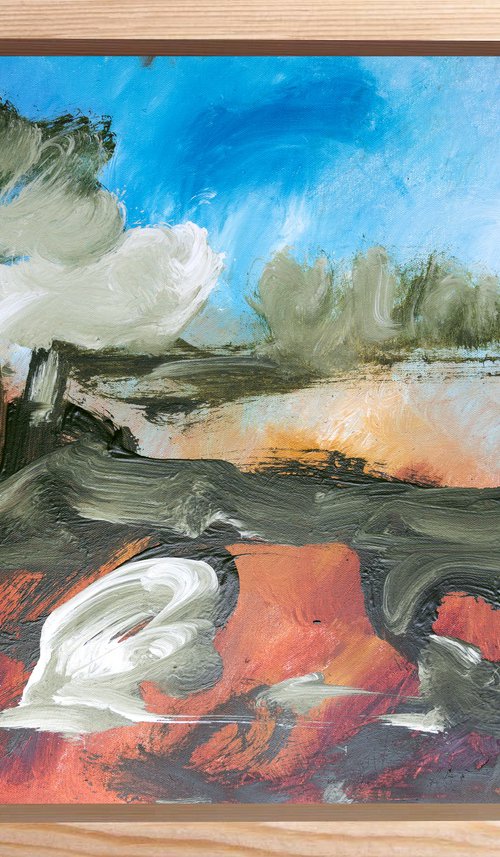 Autumn Distance 3 by Elizabeth Anne Fox