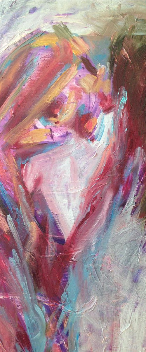 In the half light, a moment alone. by Roberta Heslop