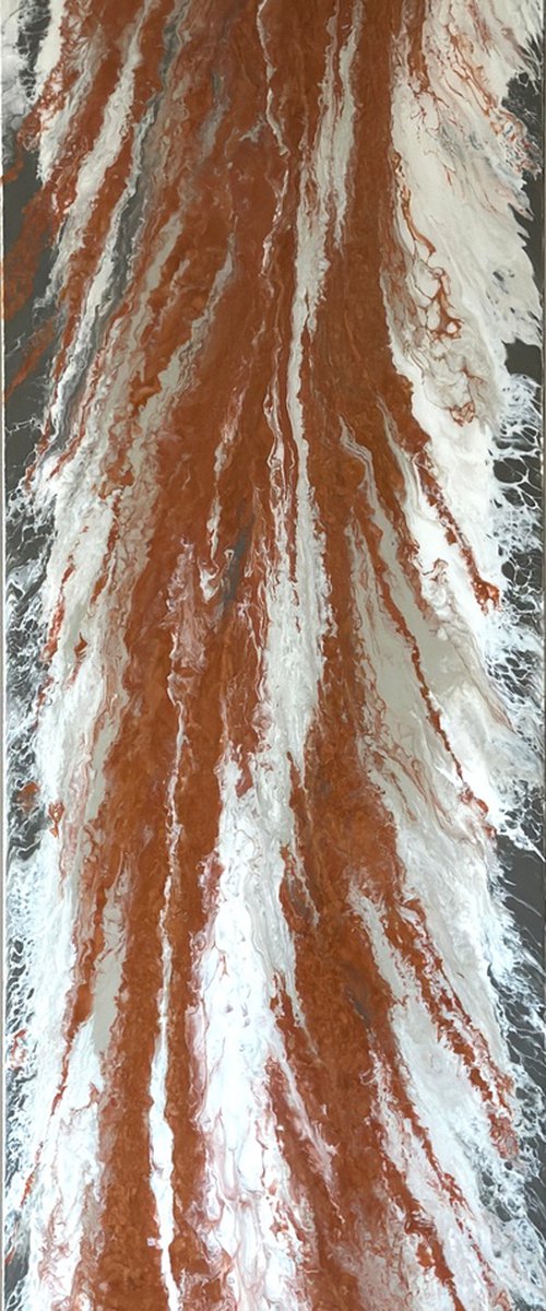 Diptych "Sillage" (Light Panel) by Kseniia Turik