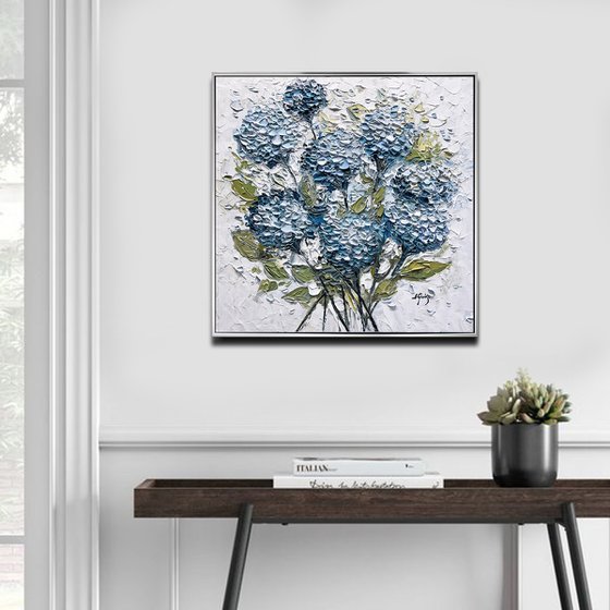 Blue Hydrangea